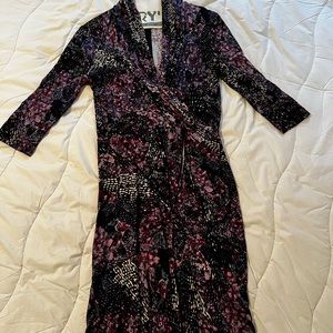 Catherine Malandrino Patterned Silk Dress